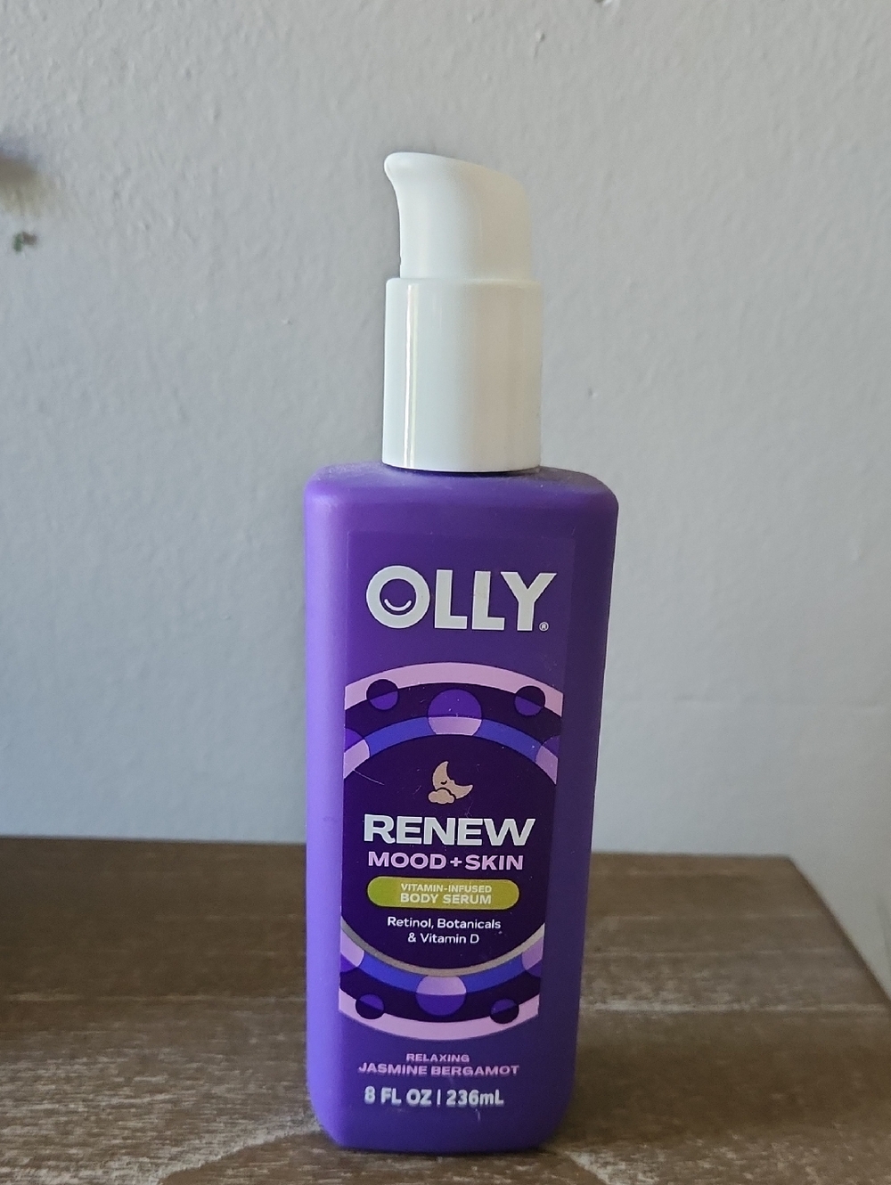 Olly Renew Mood + Skin Vitamin-Infused Body Serum — Purple